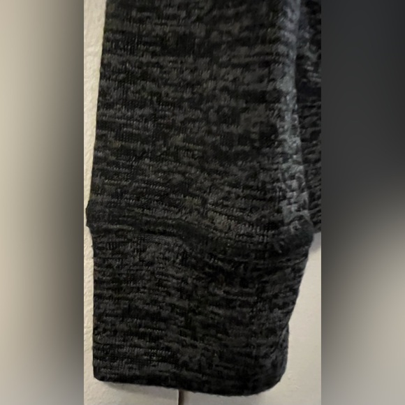 LOVE CHARM SPORT CHARCOAL HEATHER  LONG SLEEVE SWEATER (XL) NWT - Picture 4 of 5